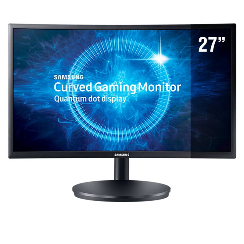 SAMSUNG - Samsung Monitor Gaming Curvo 27" LC27FG70