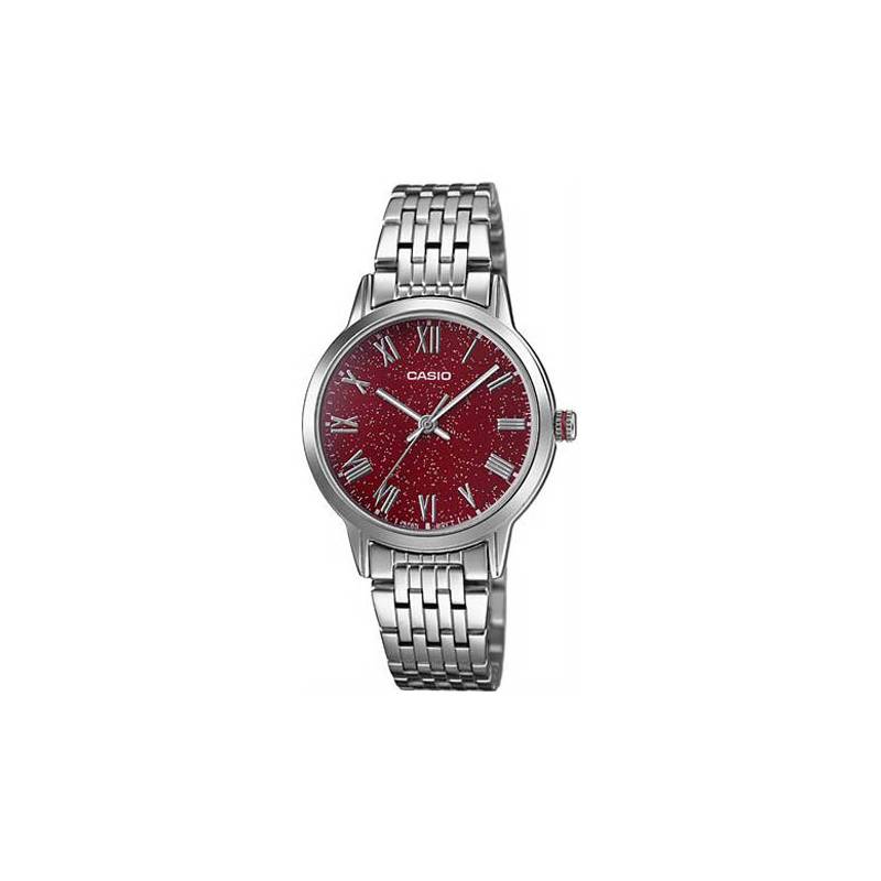 CASIO - Reloj Mujer LTP TW100D 4A Plateado