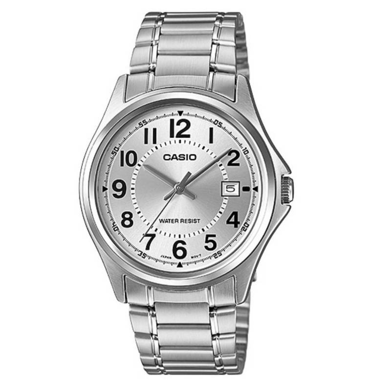 CASIO - Reloj Hombre MTP 1401D 7A Plateado