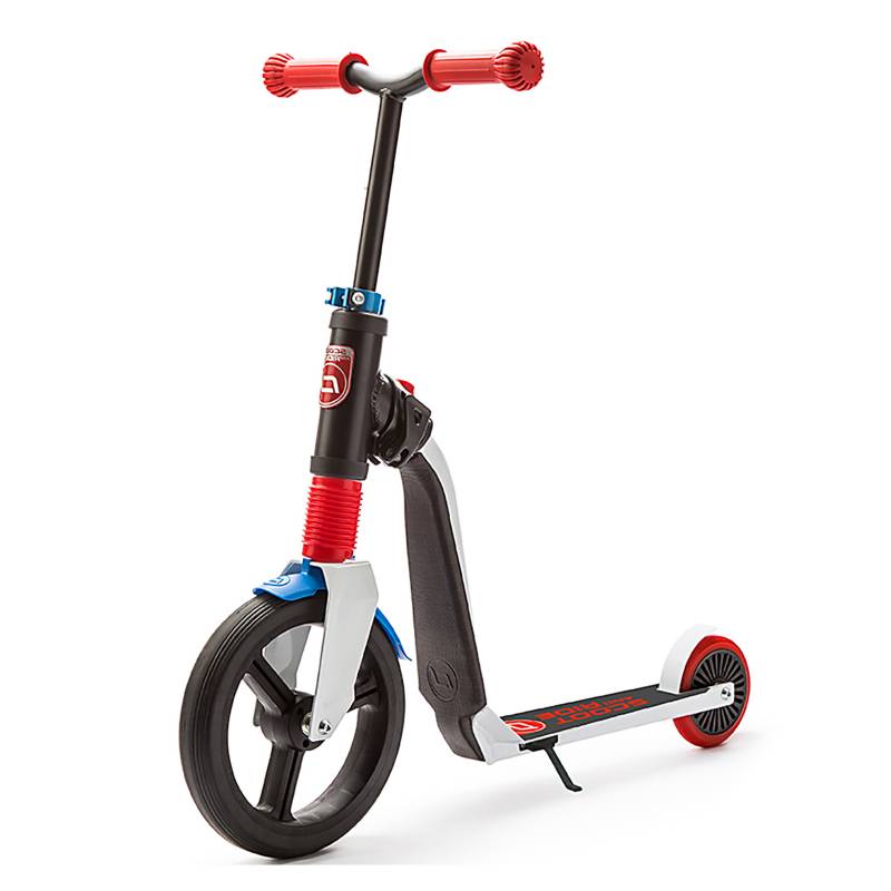 SCOOT & RIDE - Scooter-Bicicleta de Balance Highwayfreak Blanco con Azul y Rojo