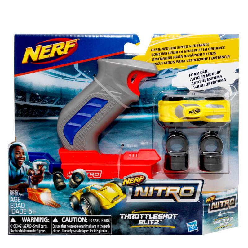 NERF - Lanzador Nitro Throttleshot Blitz