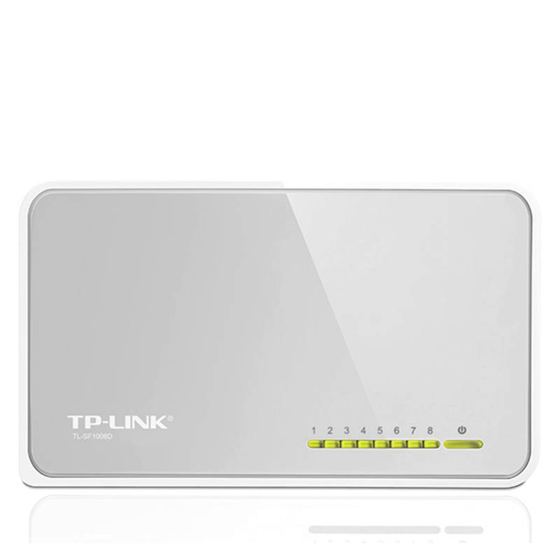 TP-LINK - Switch de Escritorio de 8 Puertos de 10/100Mbps  