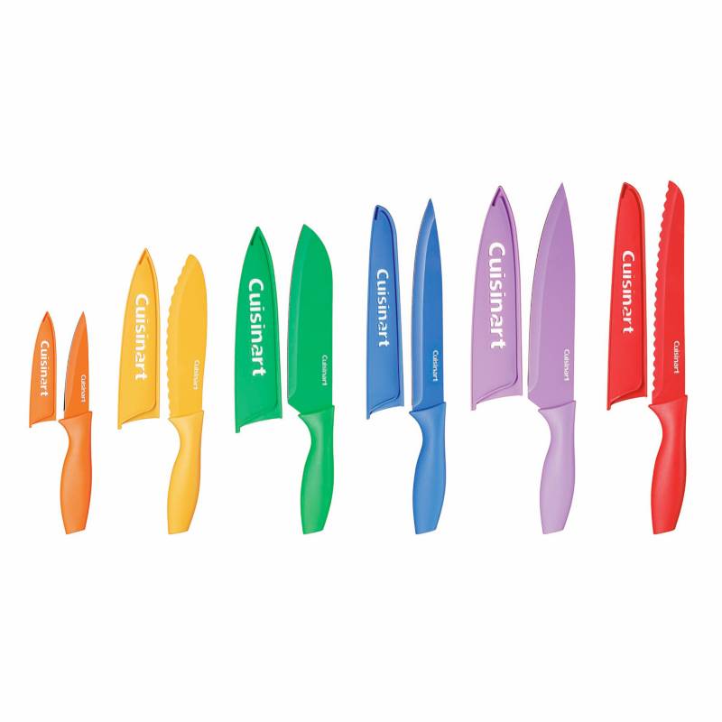 CUISINART - Set de Cuchillos de Colores x 12 Piezas
