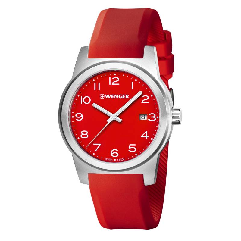 WENGER - Reloj Mujer Resina Rojo - Field 