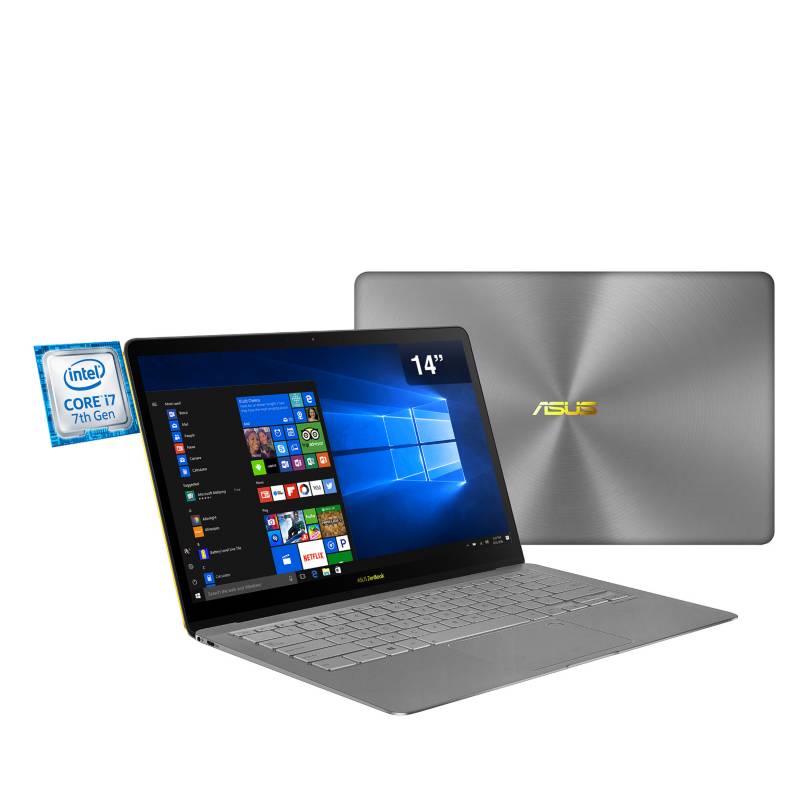 ASUS - Notebook Ultra Slim14¿ Ci7 8GB 512 SSD Gris UX490UA-BE047T