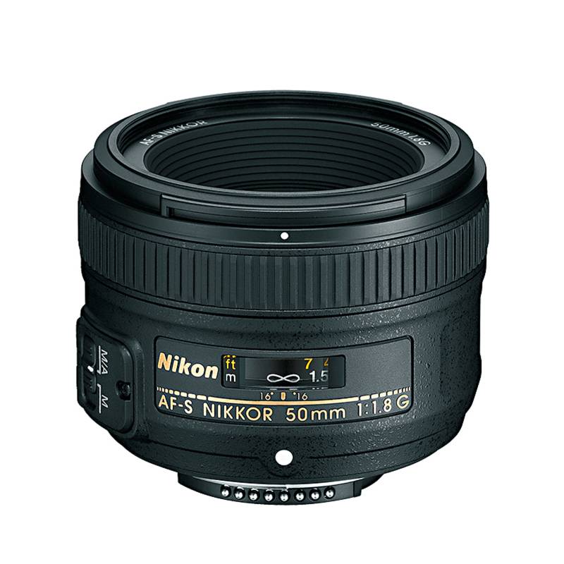 NIKON - Lente Luminoso 50mm f/1.8G AF-S