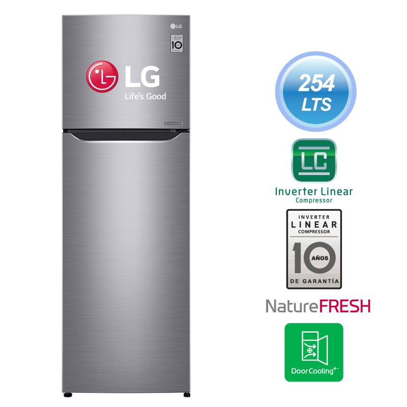 LG - Refrigeradora LT29BPP 254 Lt Silver