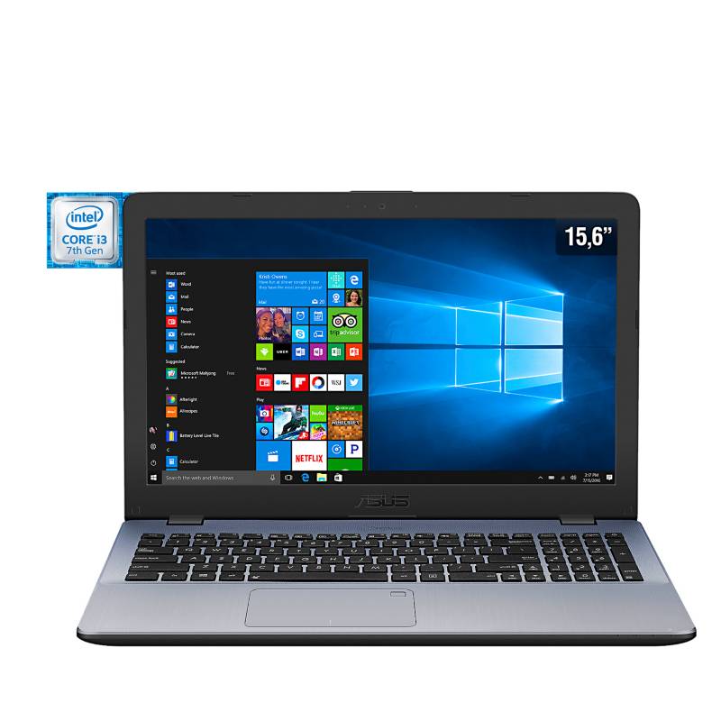 ASUS - Notebook 15.6" Ci3 6GB 1TB Silver X542UA-GO098T  