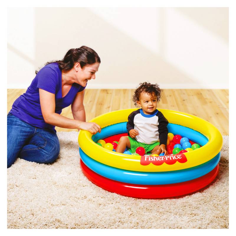 FISHER PRICE - Piscina Inflable con Pelotas