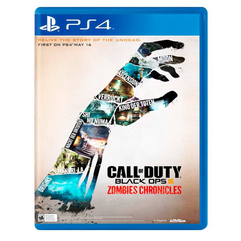 SONY - Videojuego PS4: Call of Duty Black Ops III Zombie Chronicles 