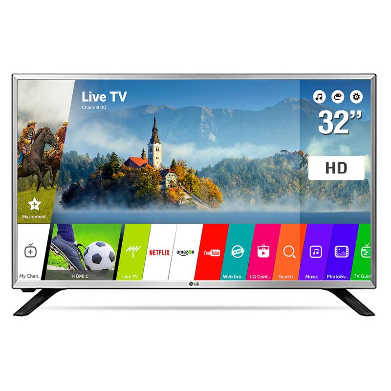 LG - Televisor Smart  32P HD Silver