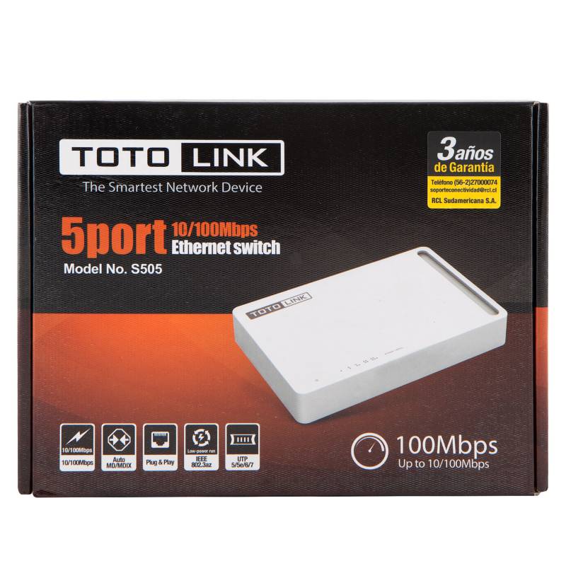 TOTOLINK - Switches S505 Blanco