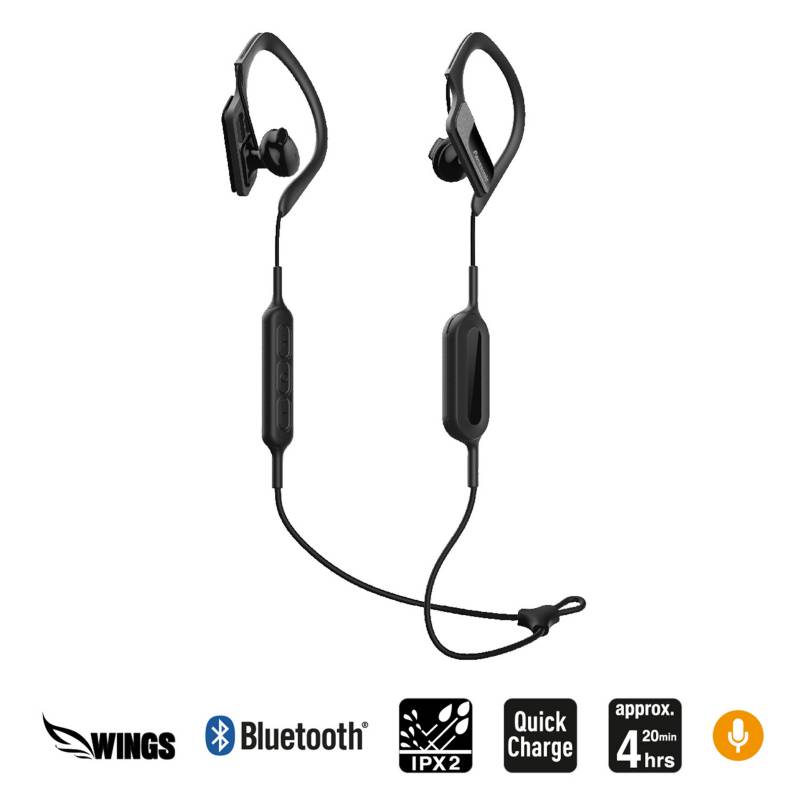 PANASONIC - Audífonos In-Ear Bluetooth RP-BTS10PP-K Negro