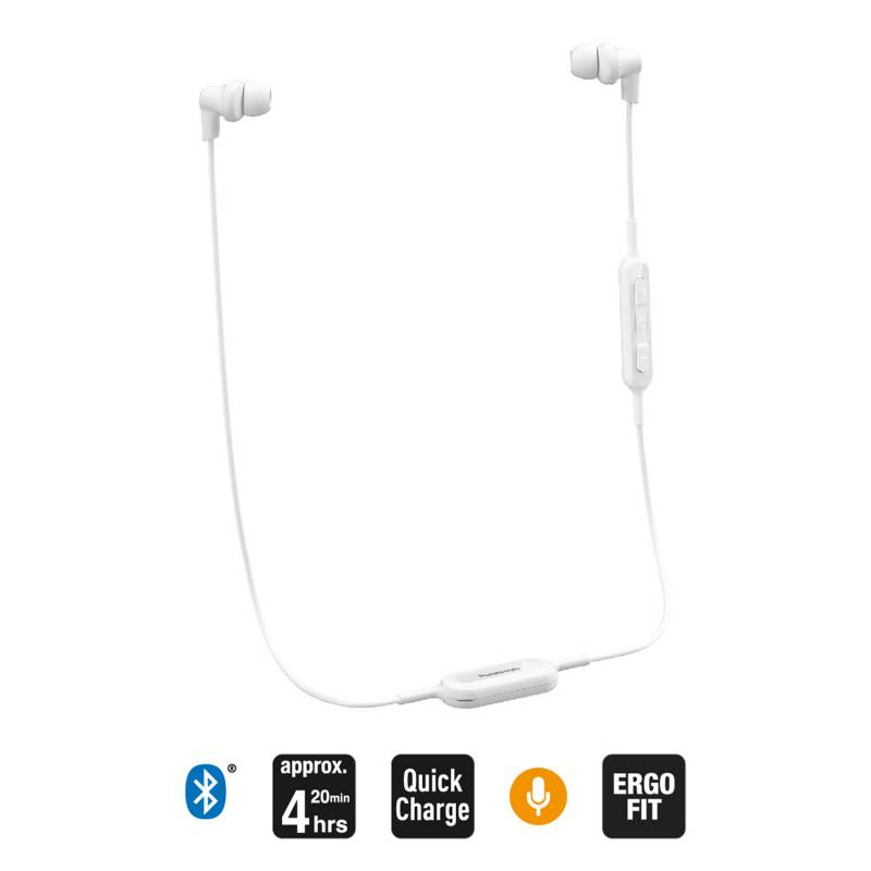 PANASONIC - Audífonos Deportivos  Bluetooth NJ300 Blanco