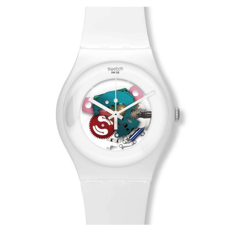 SWATCH - Reloj de Silicona Blanco