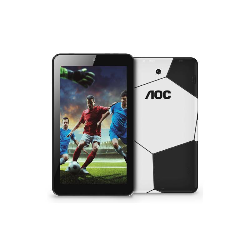 AOC - Tablet 7" Quad Core Bluetooth Wifi 1GB 8GB Fútbol
