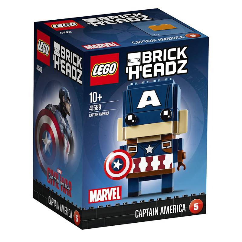 LEGO - Capitán América BrickHeadz