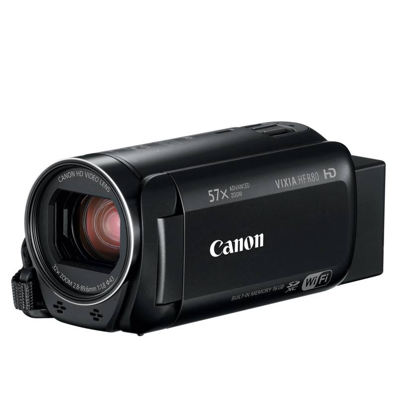 CANON - Cámaras de Video HF-R80 HD Negro