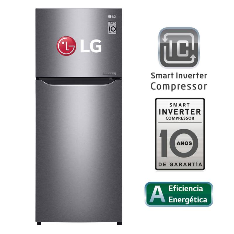 LG - Refrigeradora 187 LT Top Mount LG GT22BPPD Silver