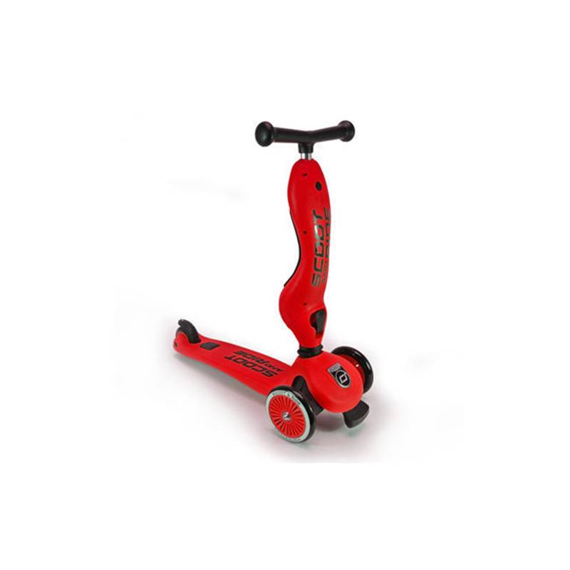 SCOOT & RIDE - Scooter-Bicicleta de Balance Highwaykick Rojo