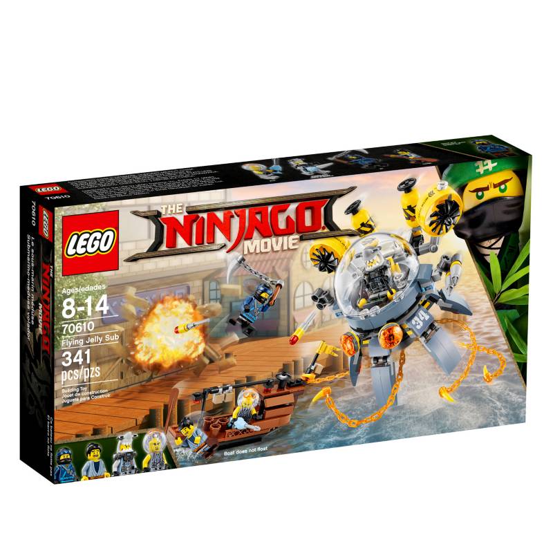 LEGO - Set Ninjago: Submarino Medusa Volador