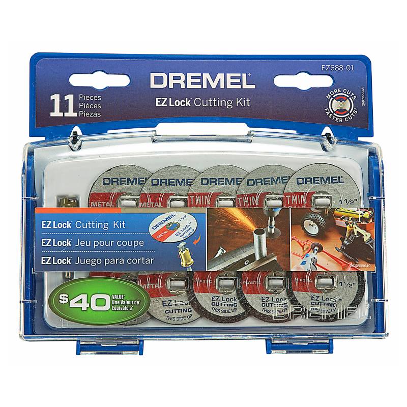 DREMEL - Kit 11 Discos Corte de Metal Speed