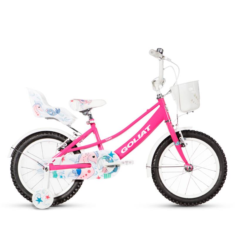 GOLIAT - Bicicleta Infantil Niña Chami Morado - Aro 16 
