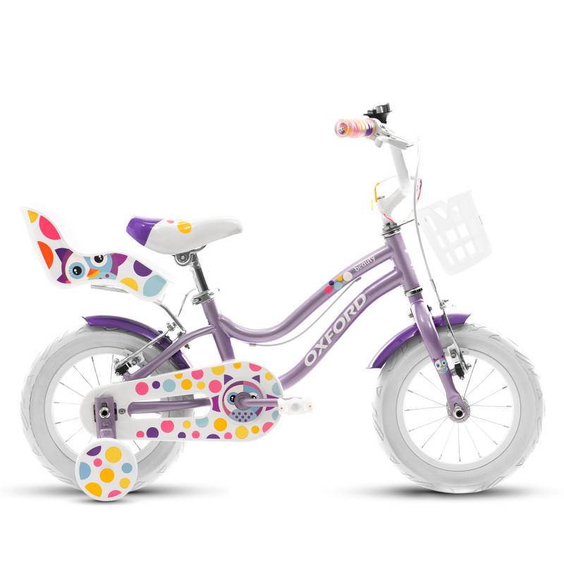 OXFORD - Bicicleta Infantil Niña Beauty Lila - Aro 12