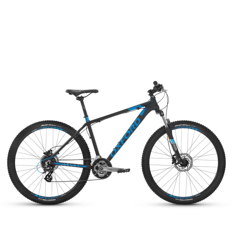 OXFORD - Bicicleta Hombre Montañera Orión 3 Negro/Azul - Aro 27.5 