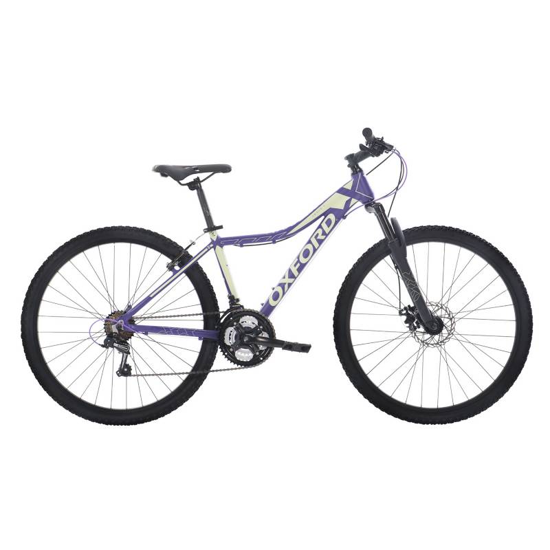 OXFORD - Bicicleta Mujer Montañera Venus 1 M Morado/Verde - Aro 27.5