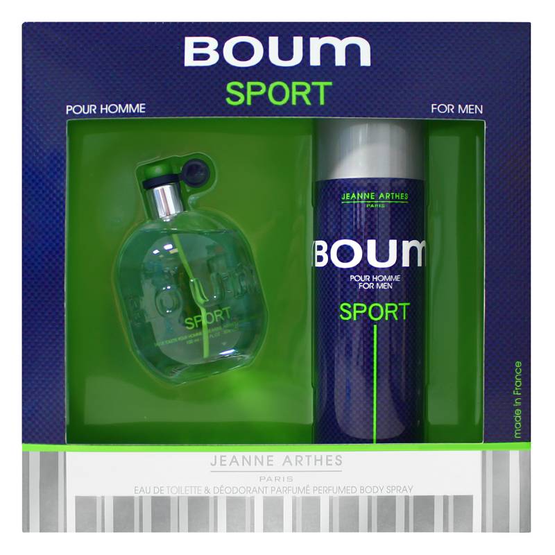 JEANNE ARTHES - Estuche Boum Sport Edt 100 ml + Deo 200 ml