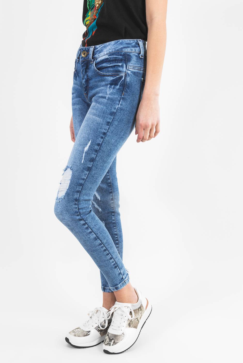 DENIMLAB - Jeans Skinny Rotos