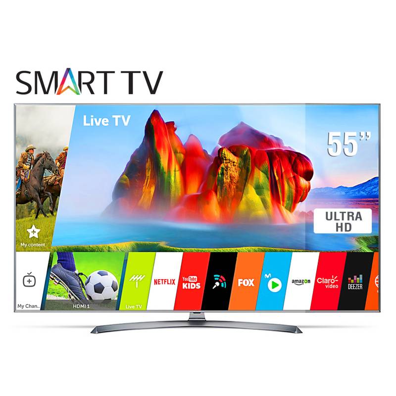 LG - LED 55" Super UHD 4K Smart TV
