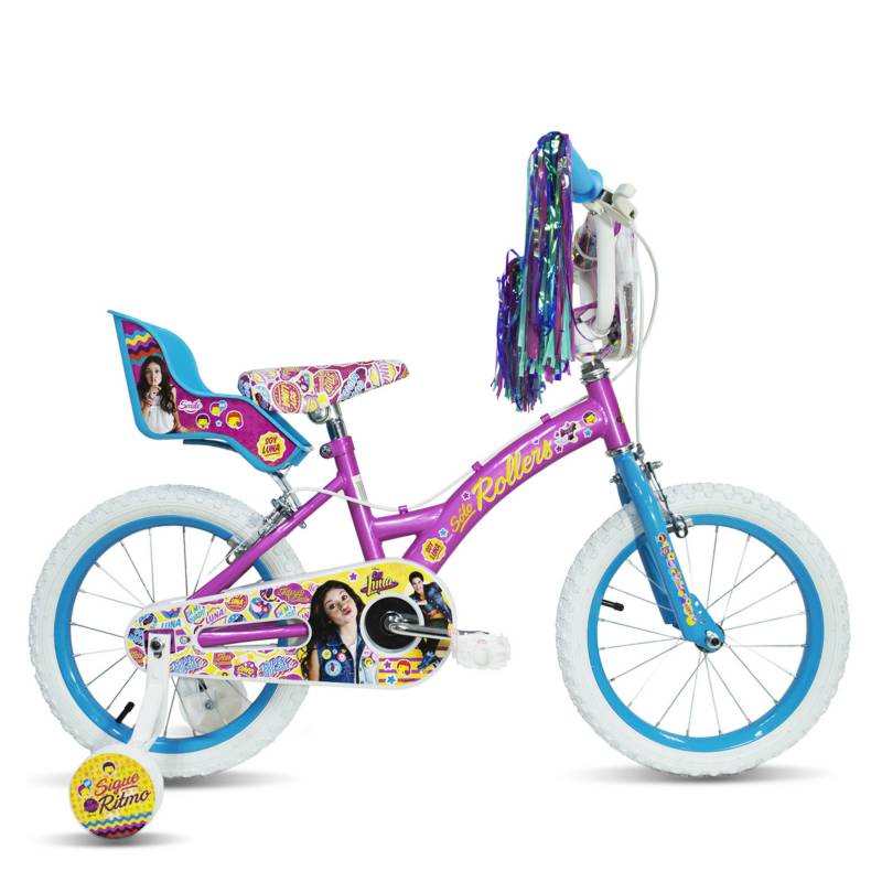 DISNEY - Bicicleta Soy Luna Aro 16 Violeta