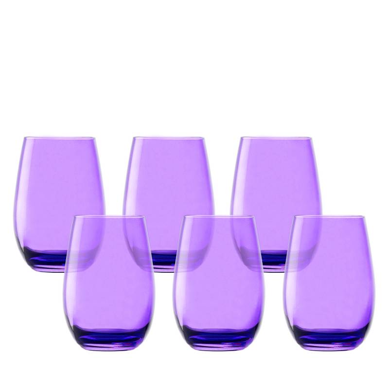 STOLZLE LAUSITZ - Sets de Vasos Element Purpura x 6 Piezas