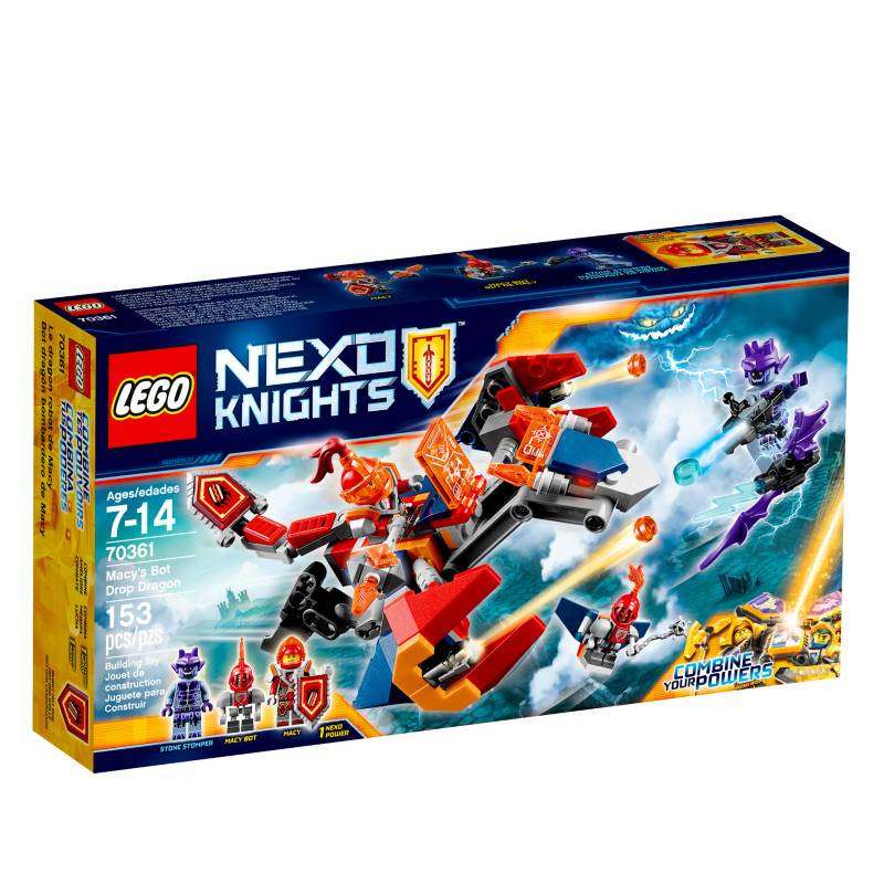 LEGO - Set Nexo Knights: Bot Dragón Bombardero de Macy