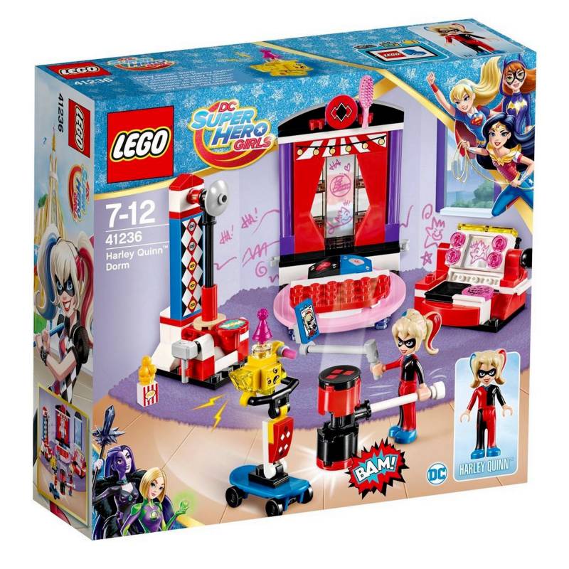 LEGO - Set DC Super Hero Girls: Dormitorio de Harley Quinn