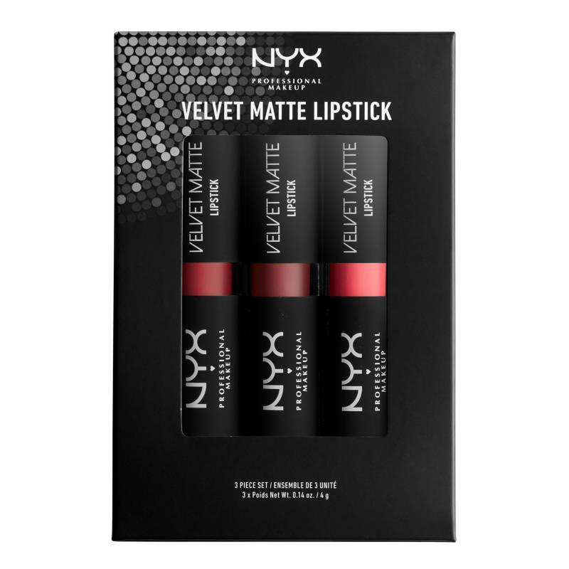 NYX Professional Makeup - Set de labiales Liquid Suede tono 2 NYX