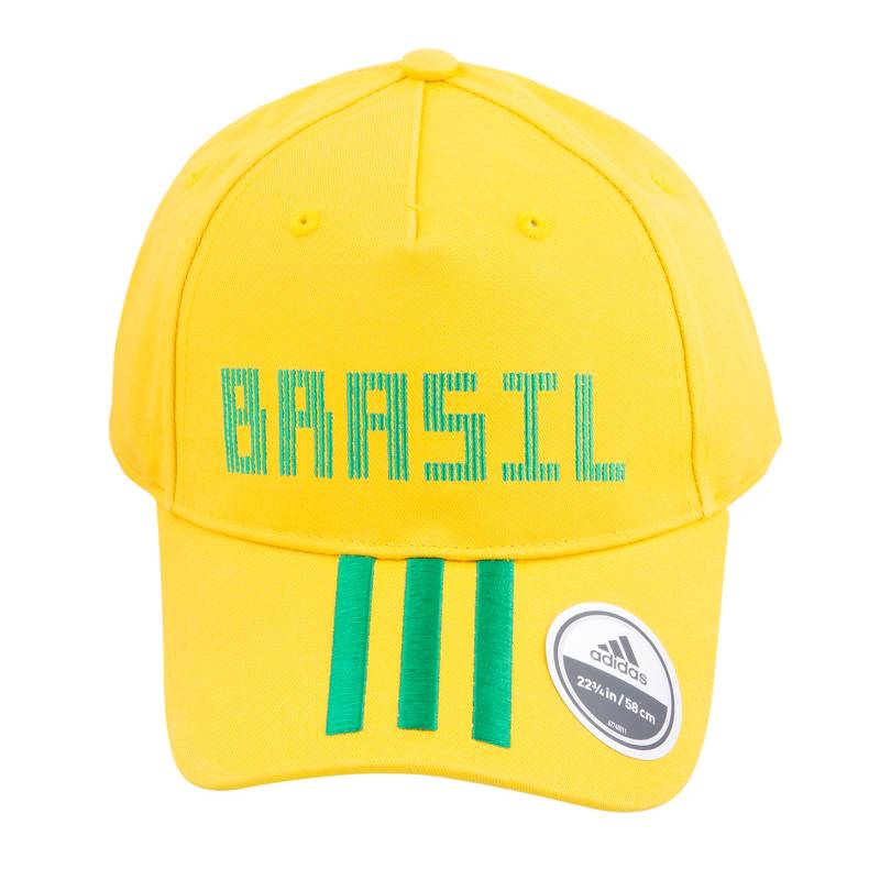 ADIDAS - Gorra deportiva selección Brasil Mundial 2018