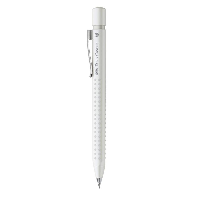 FABER CASTELL PORTAMINAS GRIP 0.7 BLANCO - Tonerclass