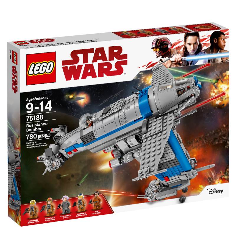 LEGO - Set Star Wars: Bombardero de la Resistencia