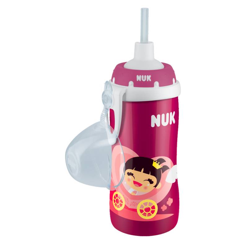 NUK - Vaso con Sorbete Flexi Cup 300 ml Polipropileno