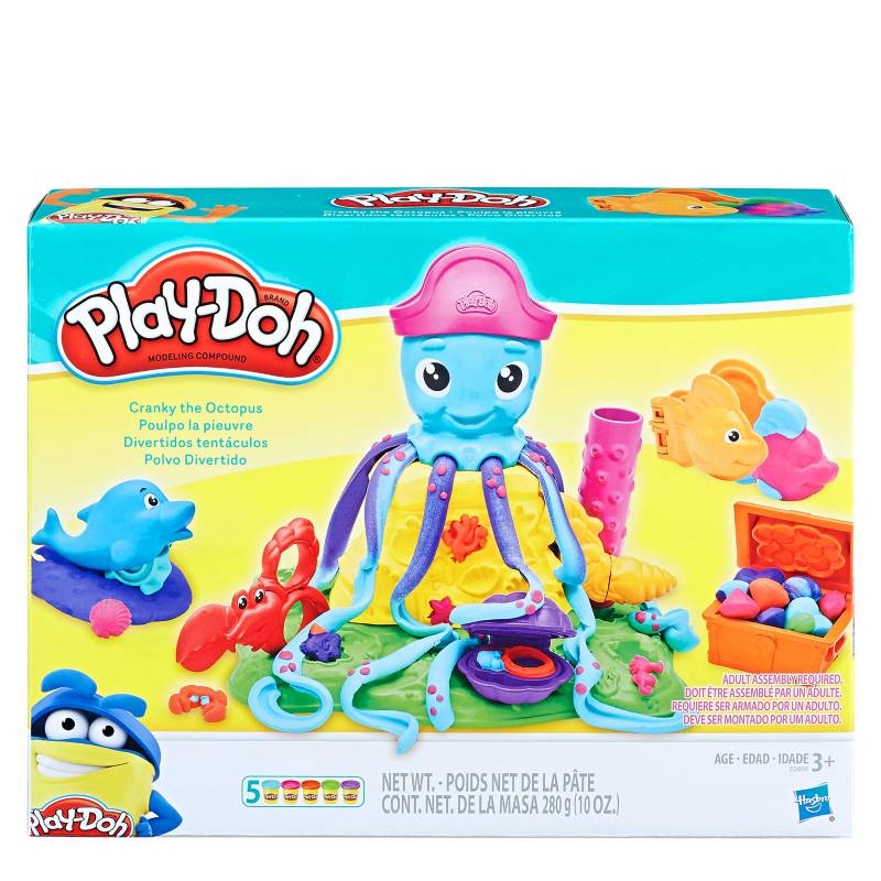 PLAY DOH - Set Pulpo Divertidos Tentáculos