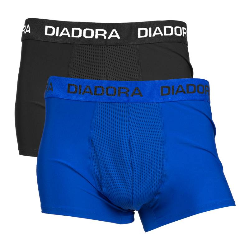 DIADORA - Bi-Pack Boxers Deportivos Plomo Azulino