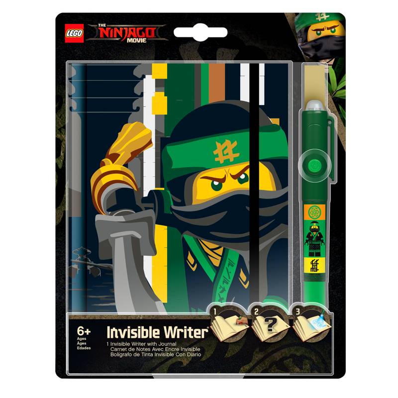 LEGO - Libreta con Lapicero Invisible Ninjago