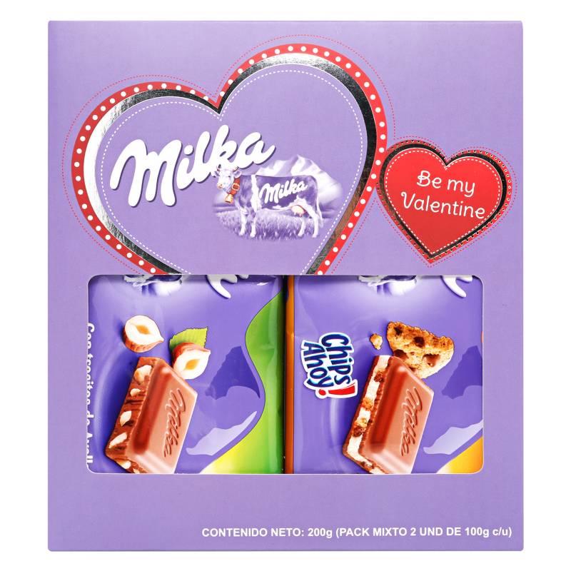 MILKA - Caja de chocolate 