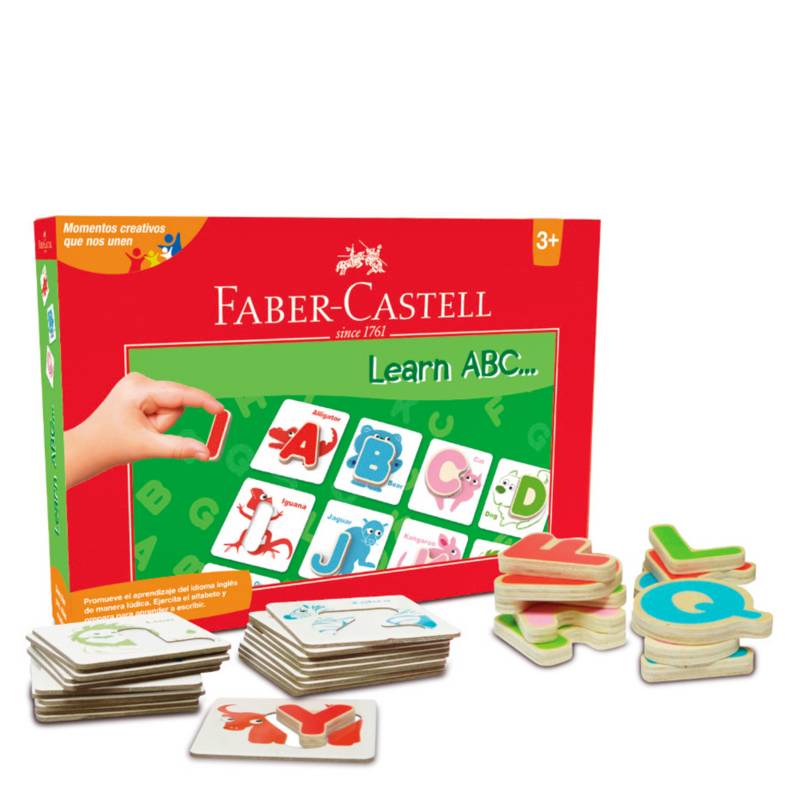 FABER-CASTELL - Set Learn ABC