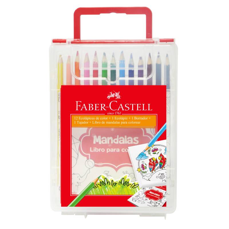 FABER-CASTELL - Pack para Colorear Mandalas