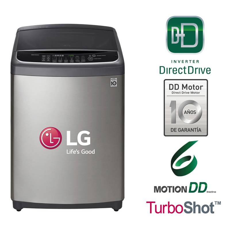 LG - Lavadora Digital TS1401DP 14 kg