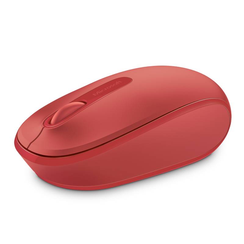 MICROSOFT - Microsoft Mouse 1850 Inalambrico Wireless Mobile Red U7z-00031